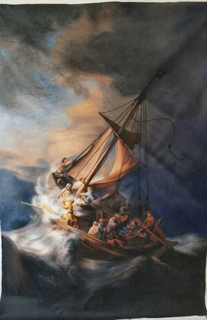 La tempesta sul mar di Galilea